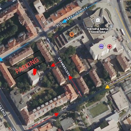 Ferienwohnung Apartrip Komenskeho Košice Exterior foto
